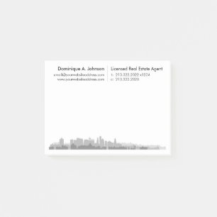 Urban Real Estate Personalized Post-It® Notes