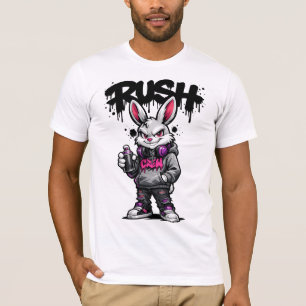 Urban Rebel Rabbit Graffiti Tee