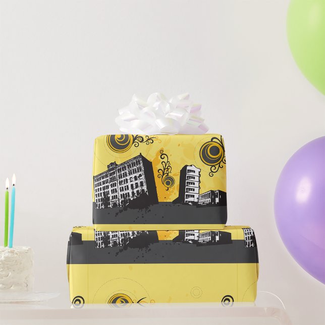Urban Scene Wrapping Paper (Creator Uploaded)