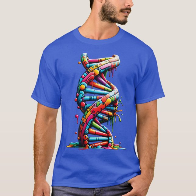 Urban Science DNA Helix Gift Artwork T-Shirt (Front)