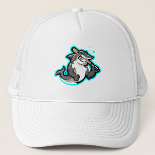 Urban Shark Slugger Trucker Hat