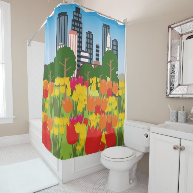Urban Shower Curtain (In Situ)