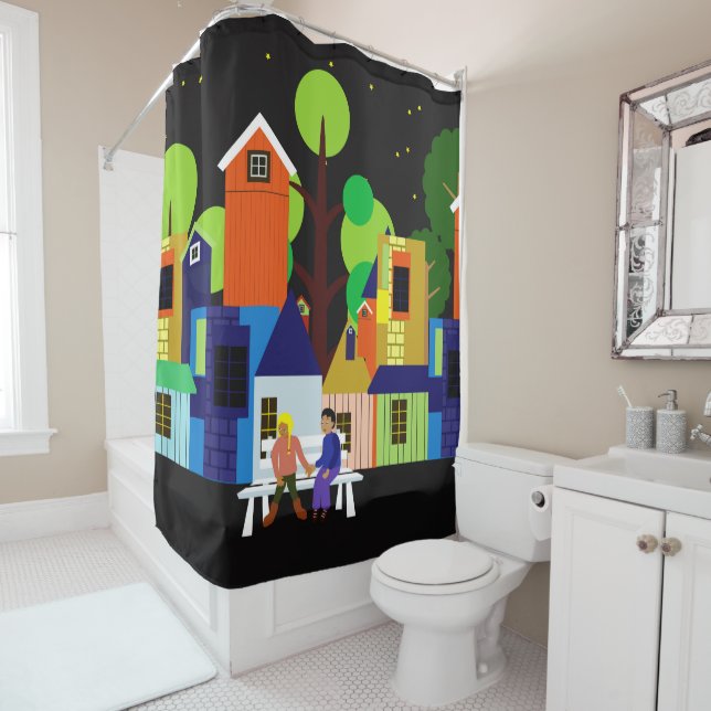 Urban Shower Curtain (In Situ)