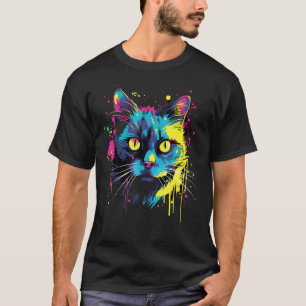 Urban Sketchbook Cat Drawing Street Art T-Shirt