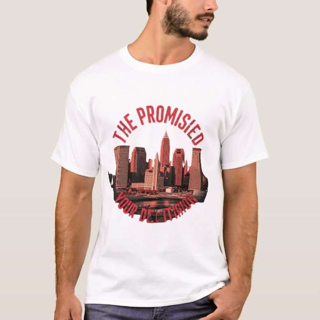 Urban Skyline Graphic T-Shirt (Front)