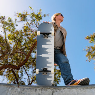 Urban Skyline Professional Skateboard with Minimal
