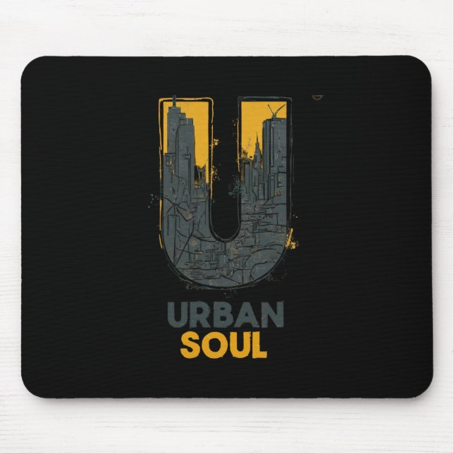 Urban Soul City  Mouse Pad (Front)