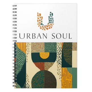 Urban Soul Minimalist Health and Wellness Notebook