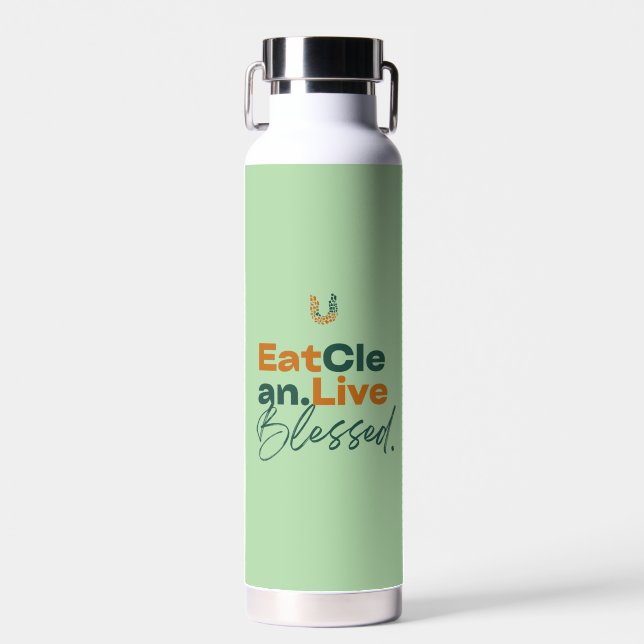 Urban Soul Vegan   Water Bottle (Front)