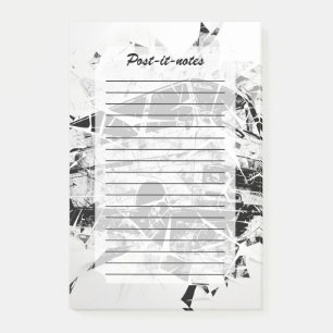Urban Street Art Abstract Shattered Vintage Van Post-it Notes