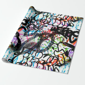 Urban street art Graffiti art pattern  Wrapping Paper