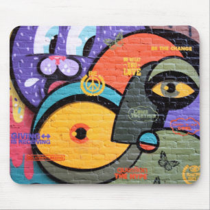 Urban Street Art-Graffiti Mouse Pad