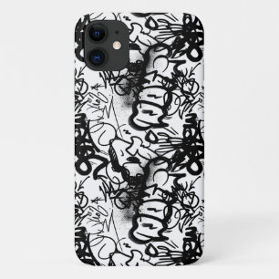 Urban Street Art Graffiti Pattern  iPhone 11 Case