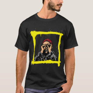 Urban Street Art with Bold Frame T-Shirt
