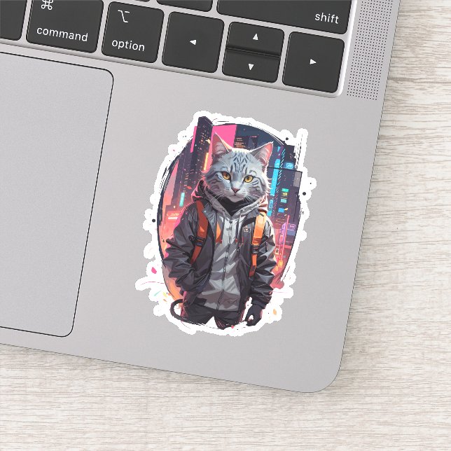 Urban Street Cat Design (Detail)