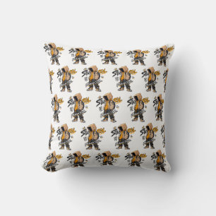 Urban Streetwear Fashion Character – Cool Graffiti Cushion