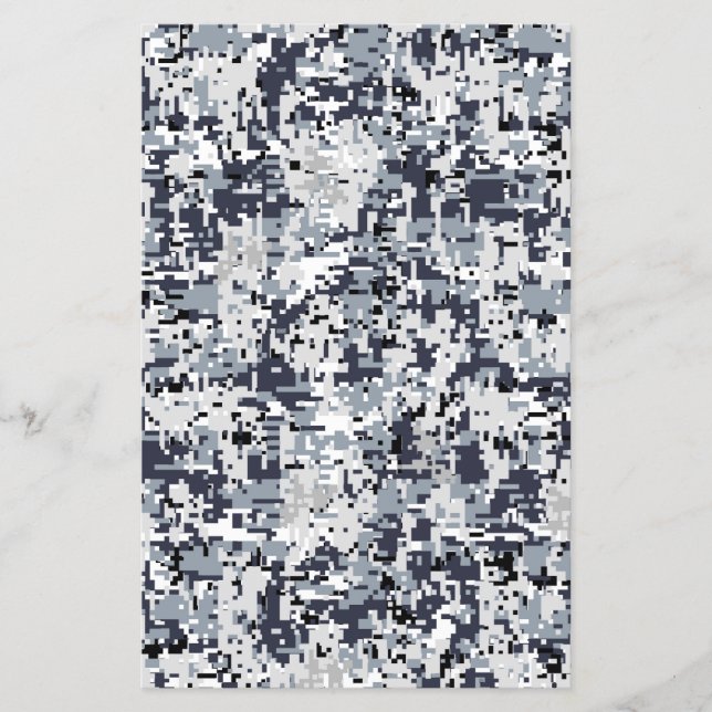 Urban Style Digital Camouflage Decor Flyer (Front)