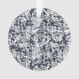 Urban Style Digital Camouflage Decor Ornament