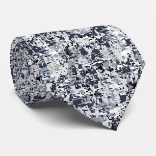 Urban Style Digital Camouflage Tie