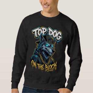 Urban Style Graffiti Wolf Top Dog Street Art