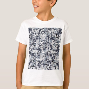 Urban Style Grey Digital Camouflage T-Shirt