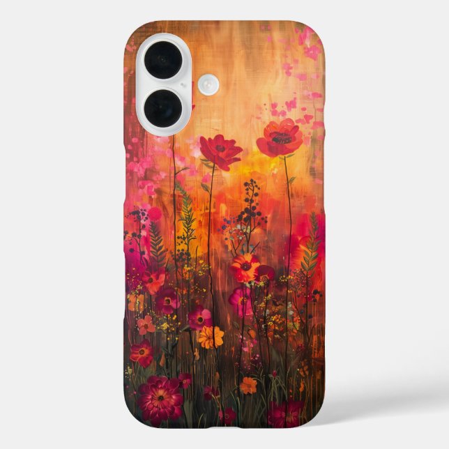 Urban Sunset Garden Case-Mate iPhone Case (Back)