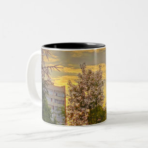 Urban Sunset Memory Mug – Customisable