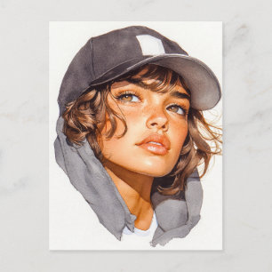 Urban Teen Postcard