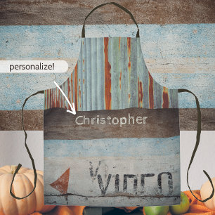 Urban-themed loft style cinephile movie lovers apron