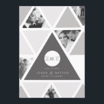 Urban Triangle Overlay | Modern Save The Date<br><div class="desc">By Redefined Designs</div>