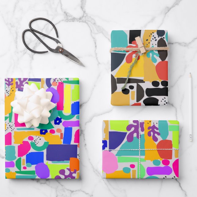 Urban Tropical Wrapping Paper (Front)