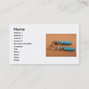 Urban Turquoise Business Card
