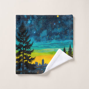 Urban Twilight Glow Bath Towel Set