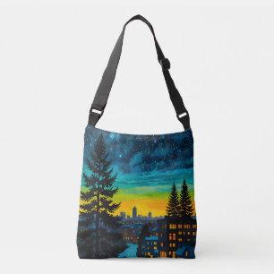 Urban Twilight Glow Crossbody Bag