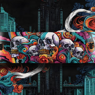 Urban Ukiyo-E Skateboard Deck Dark Fantasy Stree