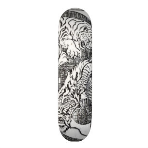 Urban Underground Dragon Tiger Popsicle Deck Skateboard