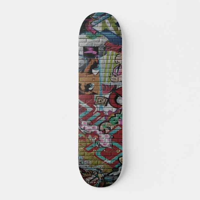 Urban Underground NYC Graffiti Popsicle Deck Skateboard (Front)