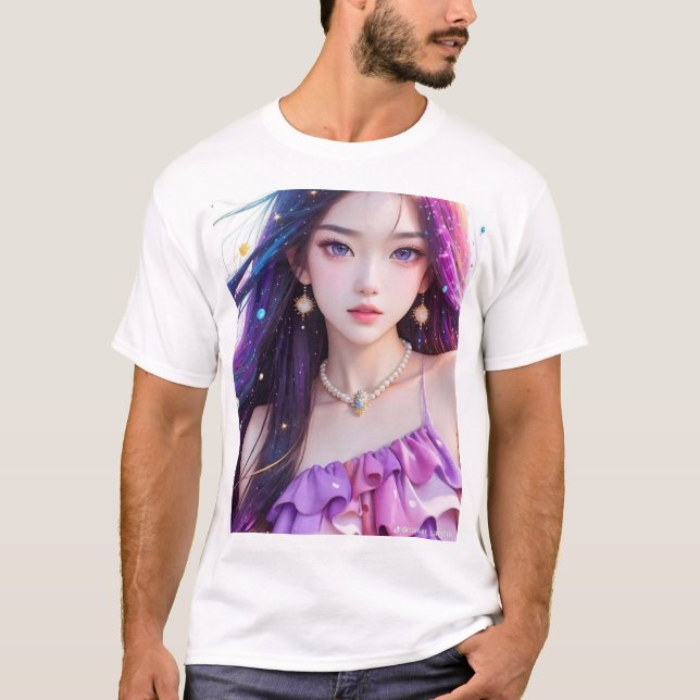 "Urban Vibes Graphic Tee" "Sunset Dreams Cotton T- T-Shirt (Front)