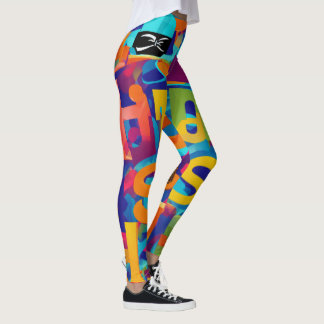  "Urban Vibes: Hats in Harmony" Leggings