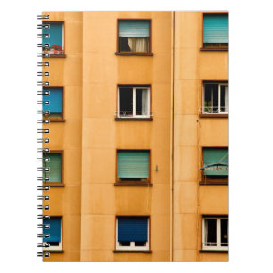 Urban view of the city of Bilbaoapartment,architec Notebook