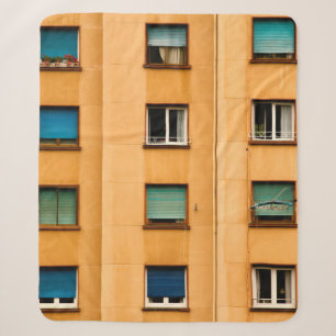 Urban view of the city of Bilbaoapartment,architec Sherpa Blanket