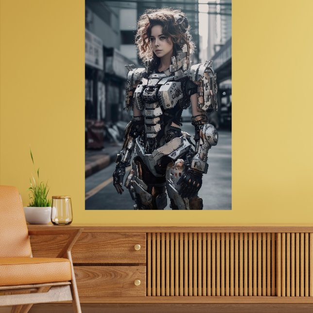 Urban Warrior: Modern Armour Poster (Living Room 2)