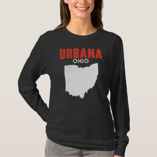 Urbana Ohio USA State America Travel Ohioan T-Shirt