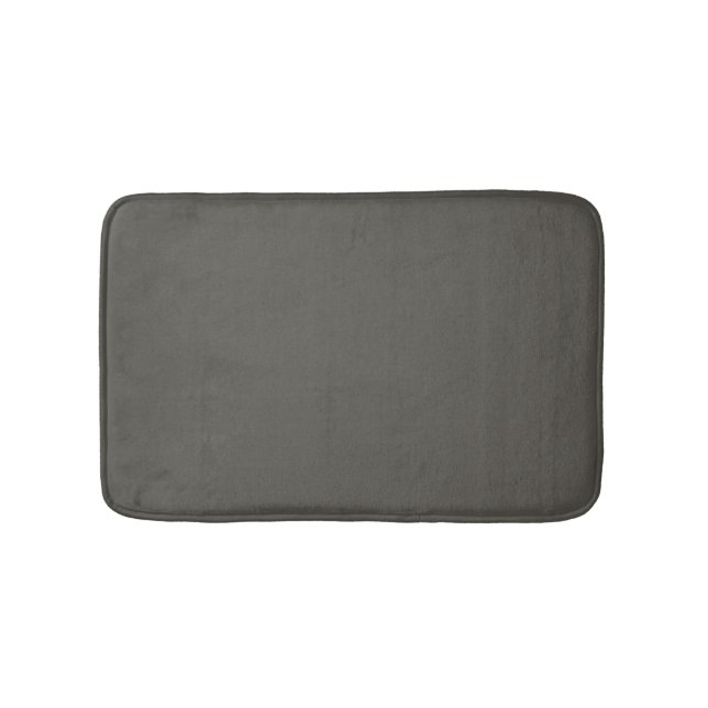 Urbane Bronze Solid Colour Bath Mat (Front)