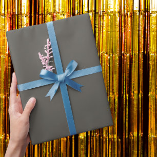 Urbane Bronze Solid Colour Wrapping Paper