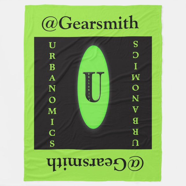 Urbanomics Fleece Large Blanket (Front)