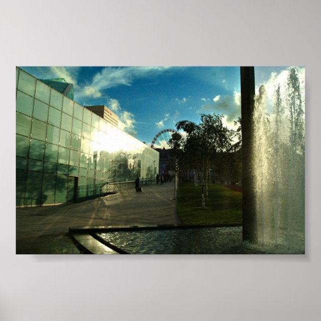 urbis center Manchester City Theme Poster (Front)