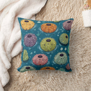 Urchin Print Cushion