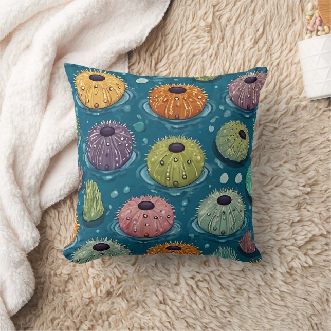 Urchin Print  Cushion (Blanket)