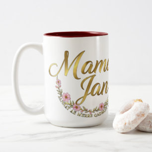 Urdu Mother's Day Mug Mama Jan Coffee Mug Gift